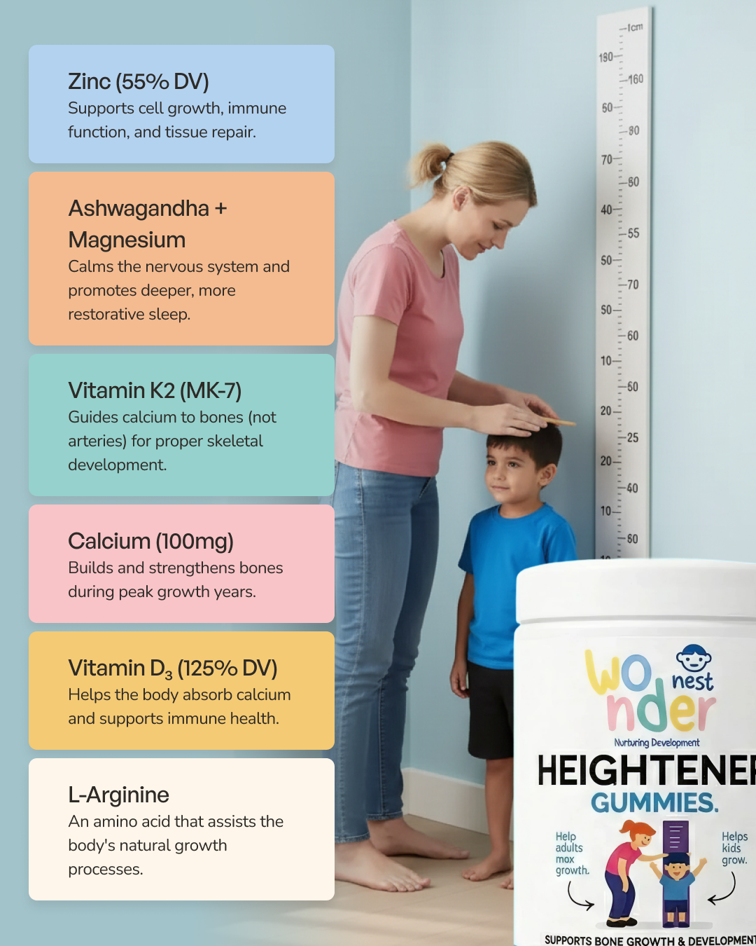 WonderNest™ Heightener Gummies